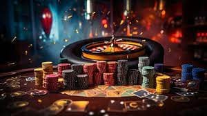 Texas Hold'em Bonus hand progression from private cards to river